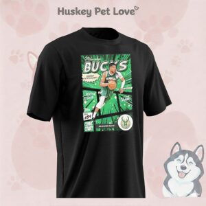 Giannis Antetokounmpo Milwaukee Bucks Ready To Save Comic Court T-Shirt