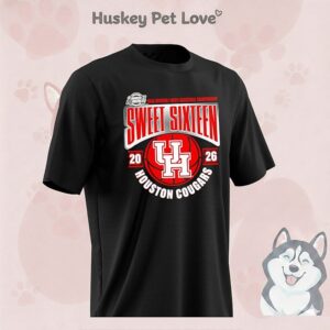 Houston Cougars Men’s Basketball 2026 March Madness Sweet 16 T-Shirt