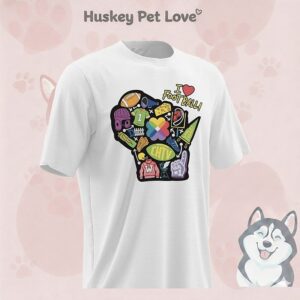 I Love Football Art T-Shirt