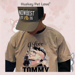 I Love Tommy Shelby Cartoon T-Shirt