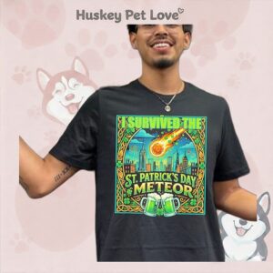 I Survived St Patrick’s Day Meteor 2026 T-Shirt