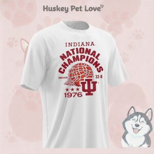 Indiana Hoosiers 1976 Number 1 National Champions T-Shirt