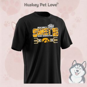 Iowa Hawkeyes 2026 NCAA Mens Basketball Sweet 16 Bound T-Shirt