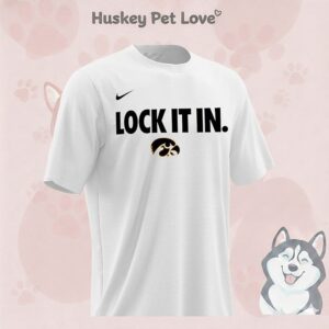Iowa Hawkeyes Lock It In 2026 On-Court Bench T-Shirt
