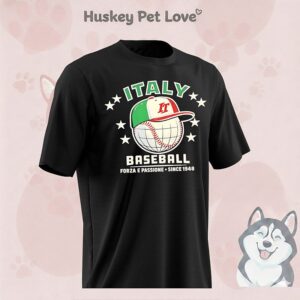 Italia Baseball Forza E Passione Since 1948 T-Shirt