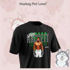 Jalil Hackett Zuffa Boxing Fighter Name Retro T-Shirt