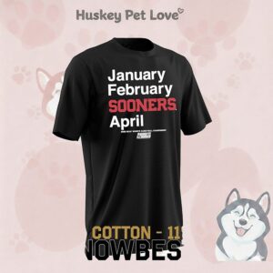 January February Sooners April Oklahoma Sooners March Madness 2026 Women’s Basketball T-Shirt