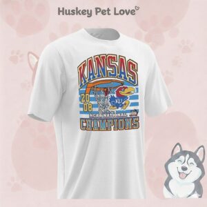 Kansas Jayhawks 2008 NCAA Men’s Basketball National Champions T-Shirt
