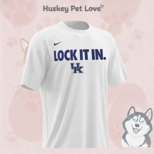 Kentucky Wildcats Lock It In 2026 On-Court Bench T-Shirt