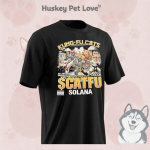 Kung-Fu Cats Meow Tang Clan Catfu Solana Graphic T-Shirt