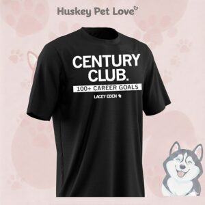 Lacey Eden 100 Career Goals Century Club T-Shirt