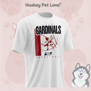 Louisville Cardinals Basketball 2026 March Madness Logo T-Shirt