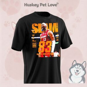 Miami Heat Slam Bam Adebayo NBA History With 83-Point Game T-Shirt