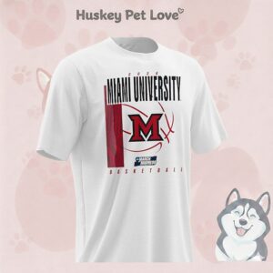 Miami Redhawks University Basketball 2026 March Madness Logo T-Shirt