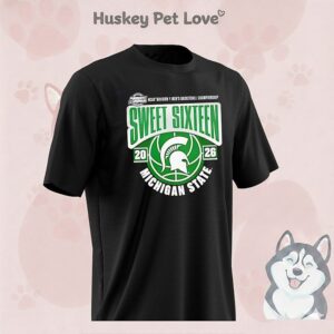 Michigan State Spartans Men’s Basketball 2026 NCAA March Madness Sweet 16 T-Shirt