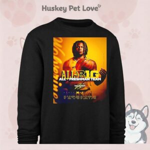 Michigan Trey Mckenney 2026 Big Ten All-Freshman Team Signature T-Shirt