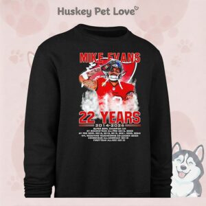 Mike Evans Tampa Bay Buccaneers 22 Years 2014-2026 T-Shirt