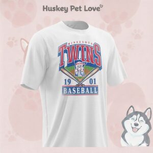 Minnesota Twins Baseball 1901 Stadium Slub Vintage T-Shirt