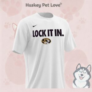 Missouri Tigers Lock It In 2026 On-Court Bench T-Shirt