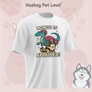 Mongo Is Appalled Dungeon Crawler Carl Dinosaur And Cat Vintage T-Shirt