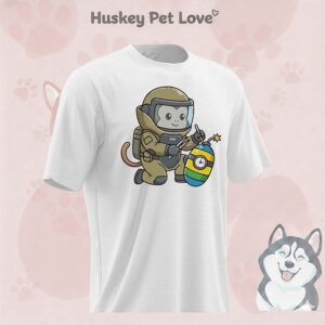 Monkey In Hazmat Suit Defusing Bomb No War 2026 T-Shirt