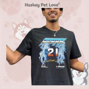 Nascar Josh Berry Driver Number 21 Signature T-Shirt