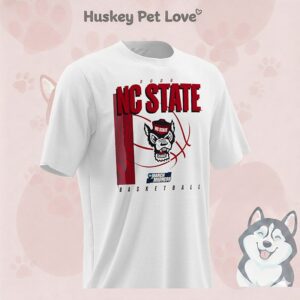N.c. State Wolfpack Basketball 2026 March Madness Logo T-Shirt