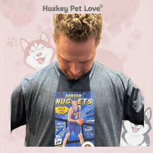 Nikola Jokić Denver Nuggets Ready To Save Comic Court T-Shirt