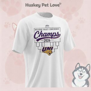 Northern Iowa Panthers 2026 Missouri Valley Conference Champions T-Shirt