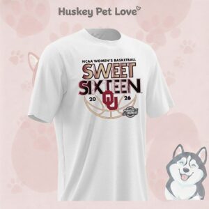 Oklahoma Women’s Basketball 2026 NCAA March Madness Sweet Sixteen T-Shirt