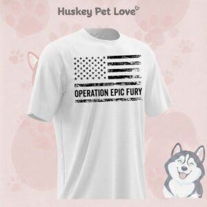Operation Epic Fury 2026 American Flag Patriotic T-Shirt
