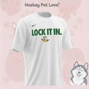 Oregon Ducks Lock It In 2026 On-Court Bench T-Shirt