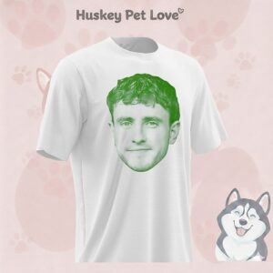 Paul Mescal Irish St Patrick’s Day Lucky 4 Leaf Clover Big Head T-Shirt