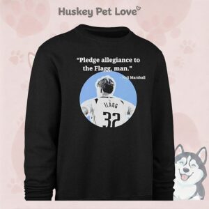 Pledge Allegiance To The Flagg Man Naji Marshall T-Shirt