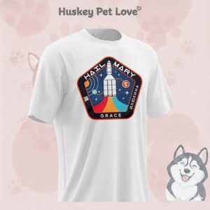 Project Hail Mary Nasa Parody Logo T-Shirt