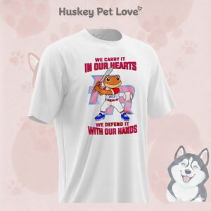 Puerto Rico We Carry It In Our Hearts We Defend It With Our Hands T-Shirt