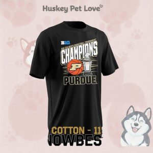 Purdue Boilermakers 2026 Big Ten Men’s Basketball Tournament Champions Trophy T-Shirt