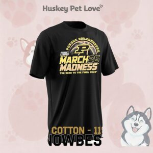 Purdue Boilermakers 2026 March Madness The Road To The Final Four Logo T-Shirt