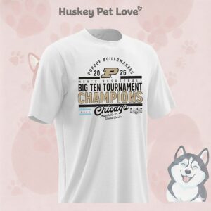 Purdue Boilermakers 2026 Men’s Basketball Big Ten Tournament Champions Chicago T-Shirt
