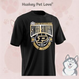 Purdue Boilermakers 2026 NCAA Men’s Basketball Tournament March Madness Sweet 16 T-Shirt