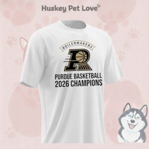 Purdue Boilermakers Basketball 2026 Champions Logo T-Shirt
