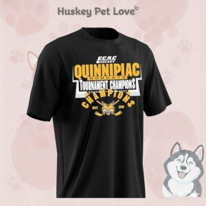 Quinnipiac University 2026 Ecac Women’s Hockey Tournament Champions T-Shirt