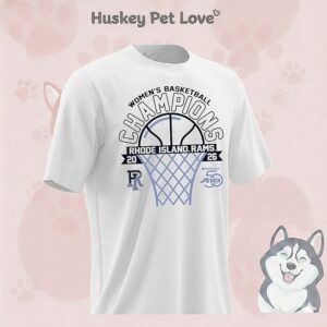 Rhode Island 2026 Atlantic 10 Women’s Basketball Tournament Champions T-Shirt