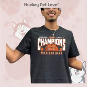 Rockford Rams 2026 Mhsaa Boys Basketball D1 Champions T-Shirt