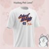 Schaef Daddy Matthew Schaefer 48 New York Islanders Signature T-Shirt