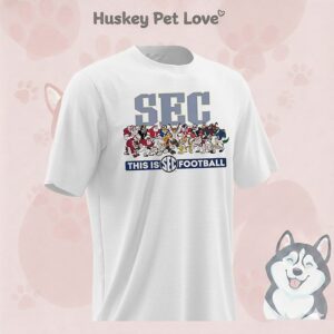 Sec This Is Football Mascot Teams T-Shirt