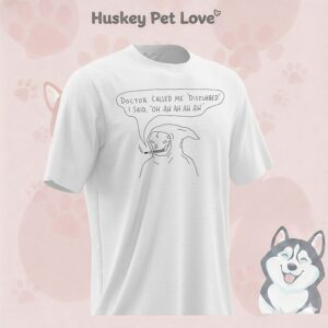 Skeleton Smoking Doctor Called Me Disturbed I Said Oh Ah Ah Ah T-Shirt