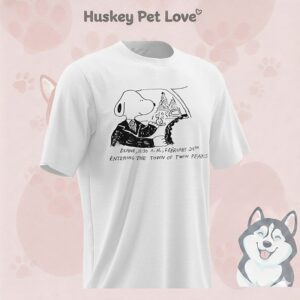 Snoopy Entering The Town Of Twin Peaks T-Shirt