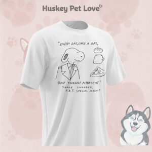 Snoopy Every Day Once A Day Give Yourself A Present Dale Snooper Fbi Special Agent T-Shirt