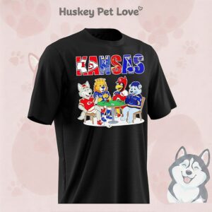 Sports In Kansas Mascot Play Poker T-Shirt